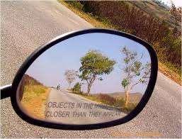REAR VIEW MIRROR FAITH Objects in the
