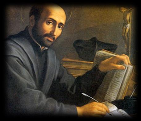 The Emmaus Garden St. Ignatius of Loyola was born in 1491 in northern Spain and he is the founder of the Society of Jesus, the Jesuits.