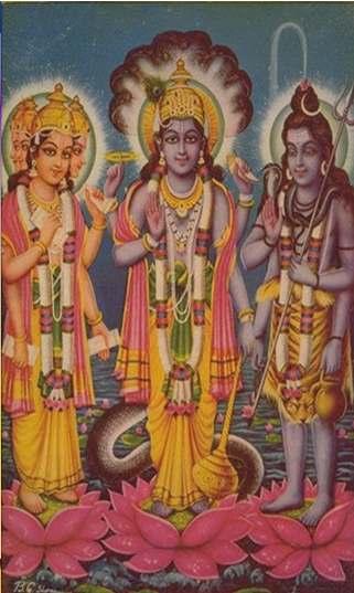 Major Hindu Manifestations BRAHMAN: divine source of all being Brahma/Sarasvati, the creator Vishnu/Lakshmi, the preserver: