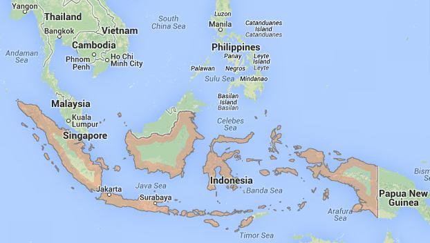Located in Far East, consisting of seventeen thousand large and small islands, Indonesia the farthest south part of Asia is extended over seven hundred thirty-five thousand three hundred fifty five