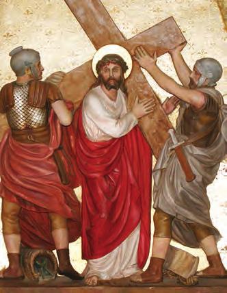 The Second Station Embrace the Cross and Follow Christ Jesus viewed the Cross as the instrument of salvation for mankind and as the Divine will of His Father.