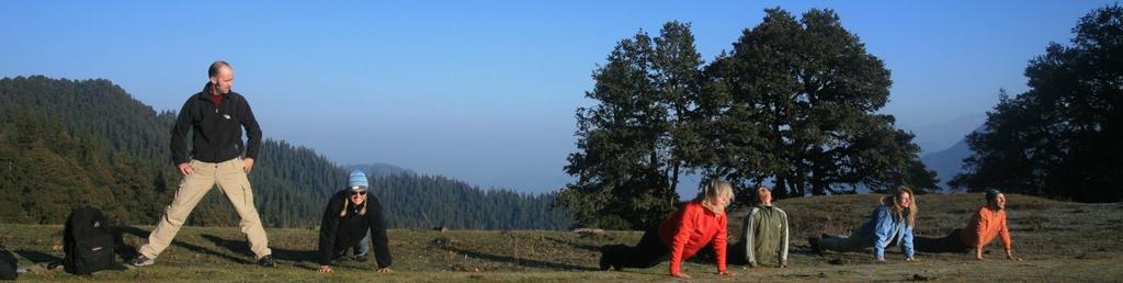 YOGA RETREAT, SOJHA (KULLU DISTRICT) APR 22-26, 2014 OCT 02-06, 2014 4 NIGHTS 5 DAYS EXPERIENCE AND PRACTICE THE ART OF HEALTHY, BLISSFUL AND STRESS -FREE LIVING IN A NATURAL WAY.