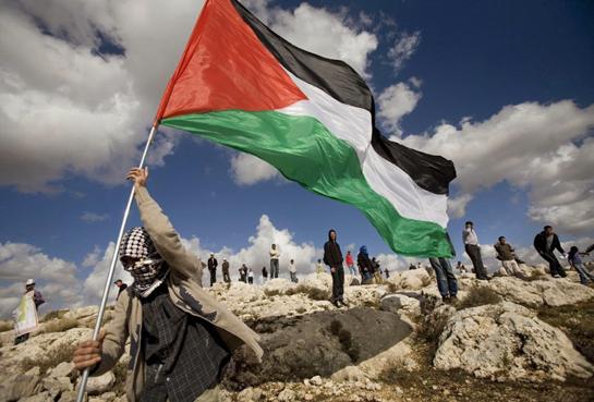 Why did the Palestinians choose red, white, black and green for their flag colors? Because those are the colors of the four turbans and the colors of the four flags.