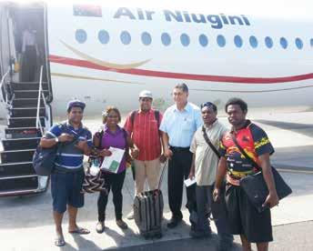 to meet with career professionals around the world, making key contacts that will help those students to get jobs. This past summer, Career Connect sent students to PNG for the very first time.
