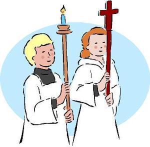 Third Grade and older and would like to acolyte, please contact
