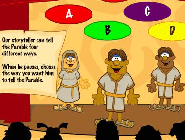 of the Talents Parable of the Talents - Matthew 25:14-30 Menu Choices: Play the Story Talents-Stewardship Game This parable has some vocabulary and concepts that will be new to many students.