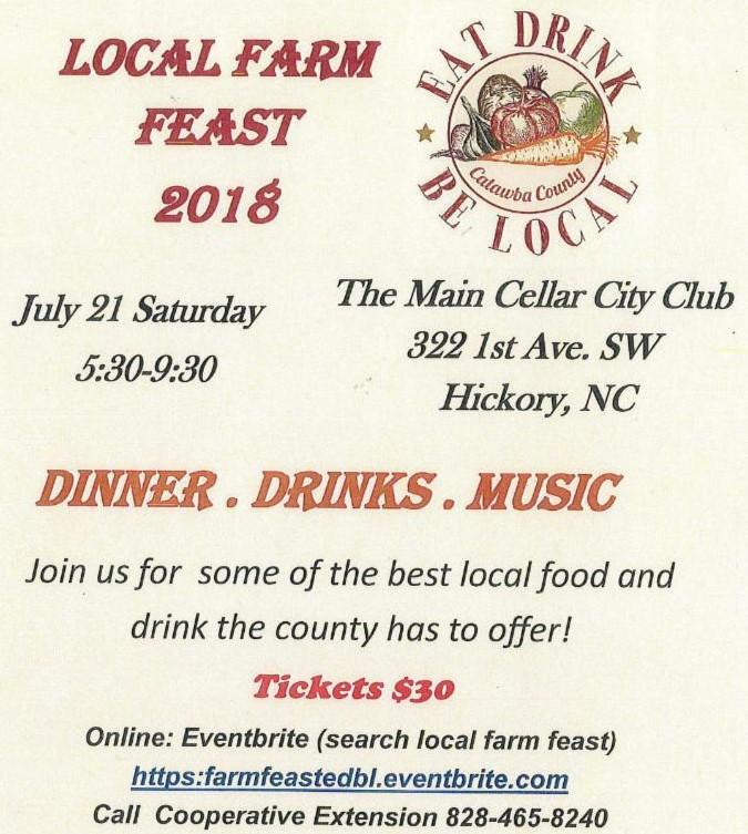 The Northminster Community Garden is conducting a raffle consisting of 3 sets of 2 tickets to the "Local Farm Feast". Raffle tickets cost $10 each and may be purchased from John Lundeen.