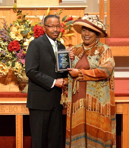 Wendell Davis, who received the Making a Difference Award (Religion)