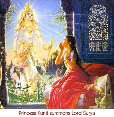 PLEASURES of KUNTHI WOMEN IN EPICS 13. KUNTHI Kunthi is the most pious, righteous loftiest, exceptionally strong woman who commanded silent respect from all strata of people.