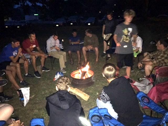 Staying in cabins along the shore of West Lake Okoboji, planned events include prayer opportunities, discernment talks, outdoor games, water sports, and fraternity with other young men who are