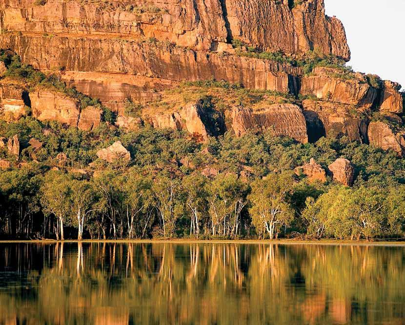 Jeffrey Lee, the sole survivor of the Djok people agreed that he did not want a uranium mine on his land, he ensured his tradition land Koongara beneath Nourlangie Rock was added to Kakadu World