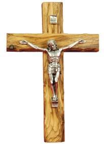 The one statue that will be present in every Catholic church is the crucifix.