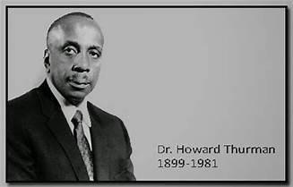 rights activist Howard Thurman on September 26, October 10, and October 24. Thurman taught Gandhi s nonviolent resistance principles, mentored Martin Luther King, Jr.