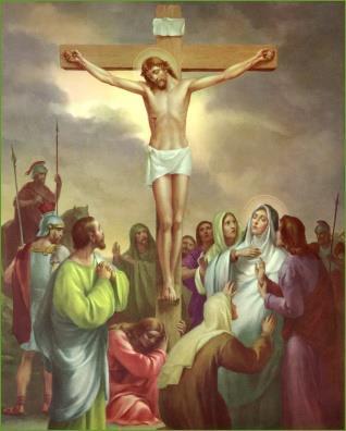 TWELFTH STATION Jesus Dies on the Cross My dying Crucified, Jesus, You are now about to give the last Breaths of Your Mortal Life; Your Most Holy Humanity is already stiffened; Your Heart seems to