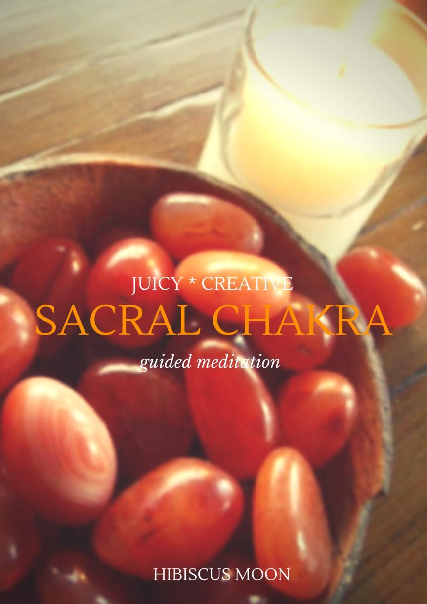 Juicy Creative Sacral Chakra Immersion ekit The purpose of this ekit is to help balance & bring out the full potential of your Sacral Chakra; your body's energetic center for your emotions,