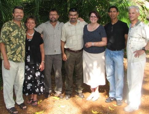 Left to right: Frank & Jeannette Meitz, Humberto Molina, Pablo & Martha Garcia, Luis Funes and Adam Barkley A team of seven of us flew to Cuba to conduct