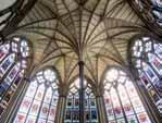 Built in the Perpendicular style of architecture, it has one of the most magnificent fan vaulted ceilings in Europe.
