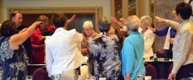 4 ON-LINE NEWSLETTER JULY 2013 SPECIAL EDITION Members presented a Spiritual Bouquet and prayer shawl to
