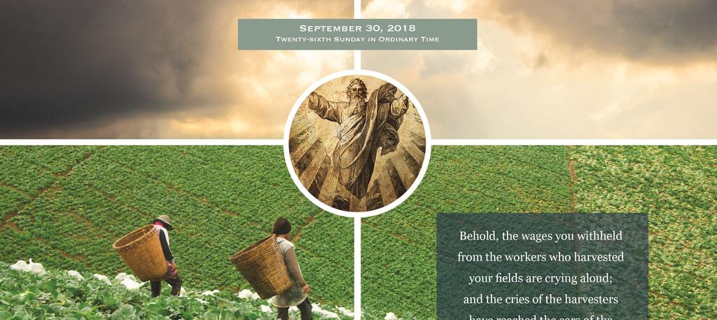 Christ the King Church September 30, 2018 199 Brandon Road, Pleasant Hill, CA 925-682-2486 Week At A Glance Upcoming Mass Intentions Sunday, 9/30 *No CLOW 3 yr.