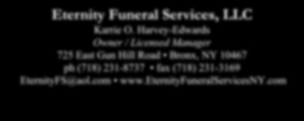 Eternity Funeral