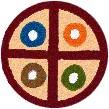 The shield symbol with its four circles in four quadrants means: Together
