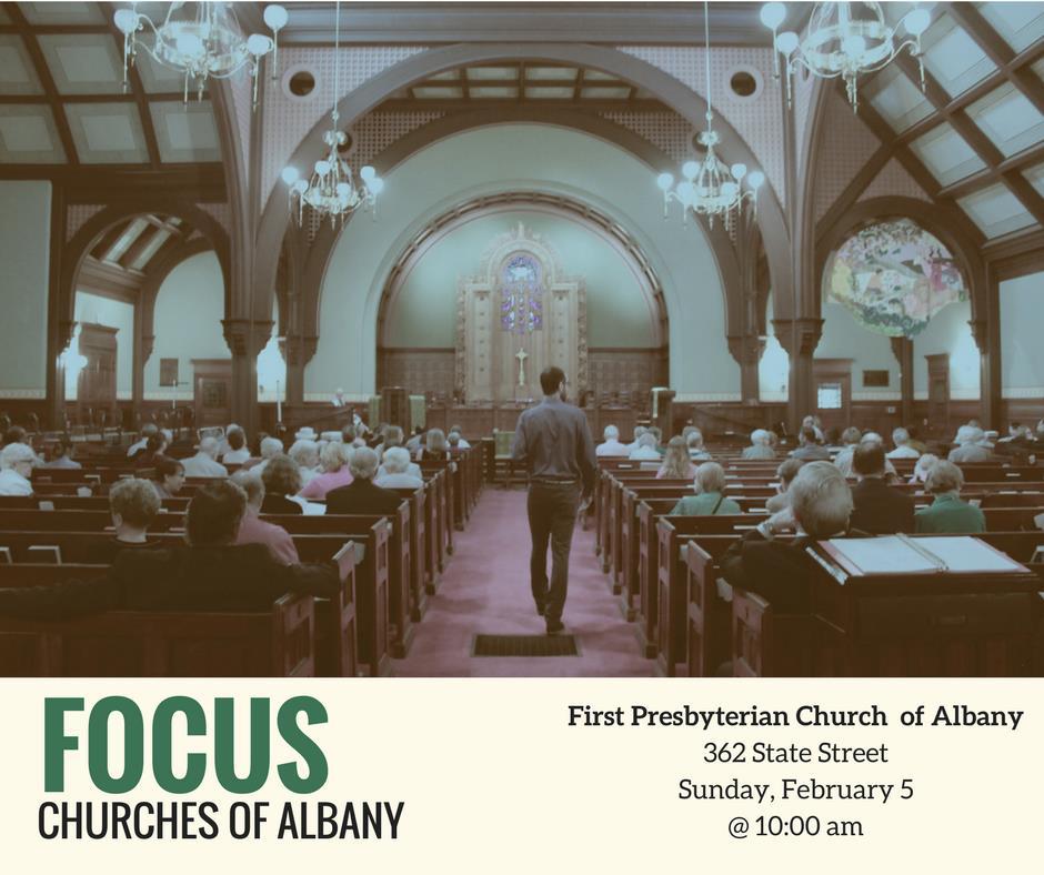 FOCUS Combined Worship on February 5 FOCUS Churches Combined Worship: On Sunday, February 5, FOCUS will kick off its 50th Anniversary with a special worship service at First Presbyterian Church, 10