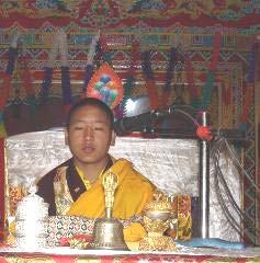 The 7 th Gakar Chodrub Rinpoche of Dolpo (pic of Reincarnation of 6 th Gakar rinpoche) (Pic of Gakar Monastery) During the forthcoming Buddha Ribo Festival the 7 th reincarnation of Gakar Rinpoche