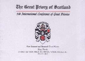 The Origins of Freemasonry A Lecture given on 25 August 2000, at the 5th International Conference of