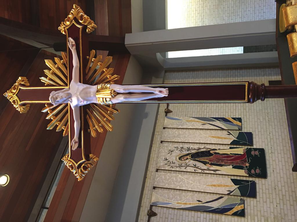 Called to Action PARISH LIFE NEWLY Commissioned Processional Cross The Rambusch Design Studio in New Jersey was commissioned to design this new processional cross.