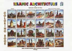 KINDERGARTEN Item Code: 130 Title: Islamic Architecture Coloring Book Author: Azmath Ali Khan Size: 11 x 8.5 Pages: 24 pages Reading level: Lower Elementary Price: $5.
