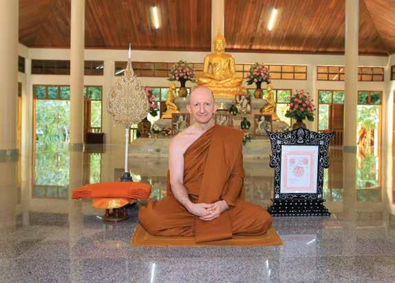 Tribute to Venerable Phra Videsabuddhiguṇa (Amaro Bhikkhu) From London town, he travelled to Wat Nong Pah Pong, Then before long, he was ordained by Ajahn Chah.