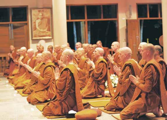 I m very glad that you are all learning how to live as good human beings in the way of Buddhism, the Buddha s teachings as well as learning how to read and write all the useful
