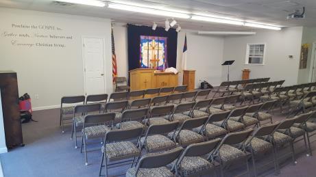 hundred more people regularly attending our church I couldn t help it. They re a congregation there in Jacksonville, NC that s been around 25 years. They still worship in a little storefront.