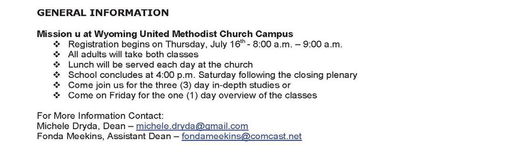 Organize First to Merge Banquet Saturday, May 2 - United Methodist Men
