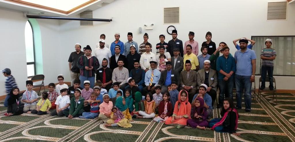 Waqfe Nau Newsletter USA Page 27 Chicago Regional Waqfe-Nau Ijtema May 24 continue... Then lunch was served followed Salaat and a group letter to Huzoor aba session was held under the guidance of Asst.
