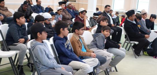 The following competitions were held: Memorization of the Holy Quran, Hadith, Poem/Qaseedah, and Attributes of Allah/Salaat. Religious Knowledge/Etiquettes, and Prayer.