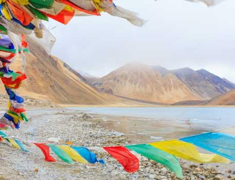 Day 7 On to Leh,Pangong - Leh Activities - Included in your trip Transfer from Camp in Pangong to Hotel in Leh, en route visit Hemis Monastery, Stok Palace & Pangong Tso Lake (NAC Private Vehicle).