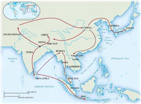 Spread of Buddhism 400 BCE- 600 BCE Map Question: How and why did Buddhism spread? CHAPTER 7 Rome and Its Empire Chapter Summary.