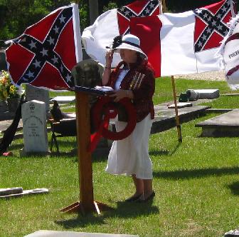 A, 6 th Alabama Cavalry, on Sunday, April 22, 2012, at Evergreen Cemetery in