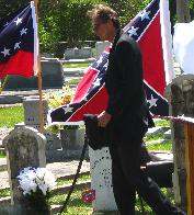 The UDC and SCV conducted a Roll Call of Confederate veterans interred in