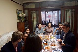 The family opened their doors and hearts to us, hosting us over a home-cooked meal. Dr. Guo and Mr.