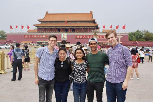 Afterward, we headed to Tiananmen Square, well known for its 1989 protests.