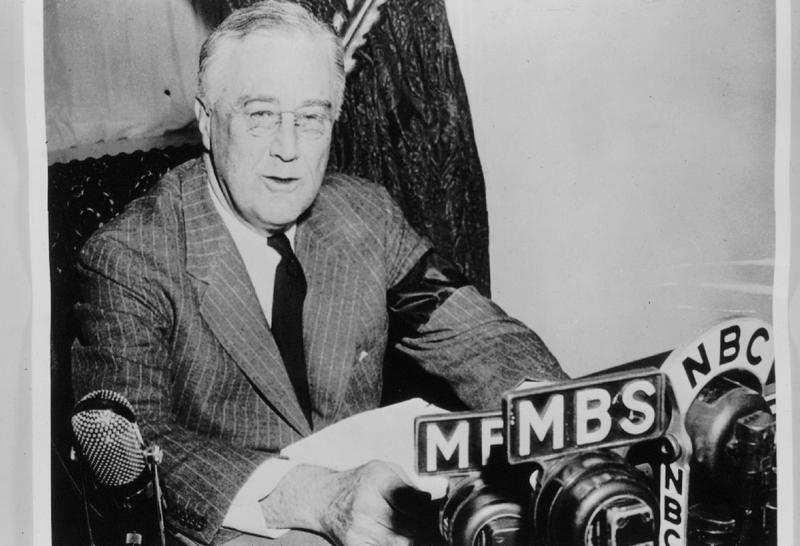 More of FDR s changes Fireside chats - started Sunday Mar.