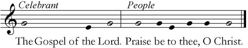 Gradual chanted by the Choir Timéte Dóminum omnes sancti Ps. 34:10, 11 / plainsong O fear the Lord, all ye Saints of his: for they that fear him lack nothing.