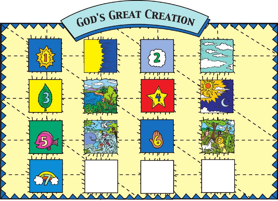1 Creation Old estament Reference Verses Genesis 1:1-31 Key Bible Verse How many are your works, O Lord! In wisdom you made them all; the earth is full of your creatures.