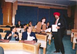 After the Secretary s report and presentation of budget by Treasurer JAAI election were held as term of the present executive is coming to an end on 31.3.2004. Mr.