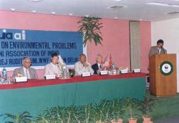 M. M. Singh President, JAAI. Dr. Singh put forward the importance of environmental issues in our day to day life. Mr. T.