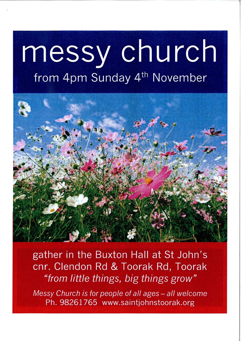 messy church from