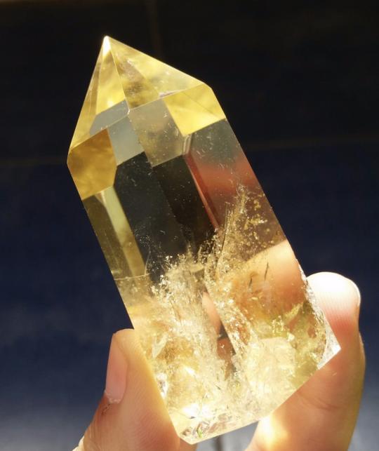 Citrine Known as the "Merchant's Stone" Citrine attracts money like a magnet. Use it if you want more affluence in your life.