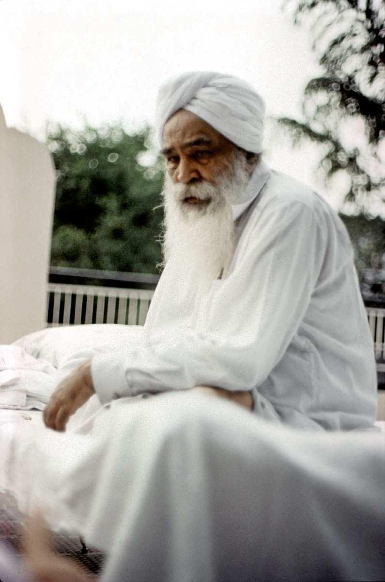 -37- By merely looking at a Master you will not get salvation; remember that. Just by seeing the Guru, salvation does not come; while you do not love the Satguru's words.